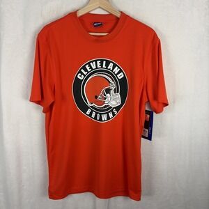 Cleveland Browns Ultra Game NFL Short Sleeve Orange T-Shirt Top Men's Medium NWT